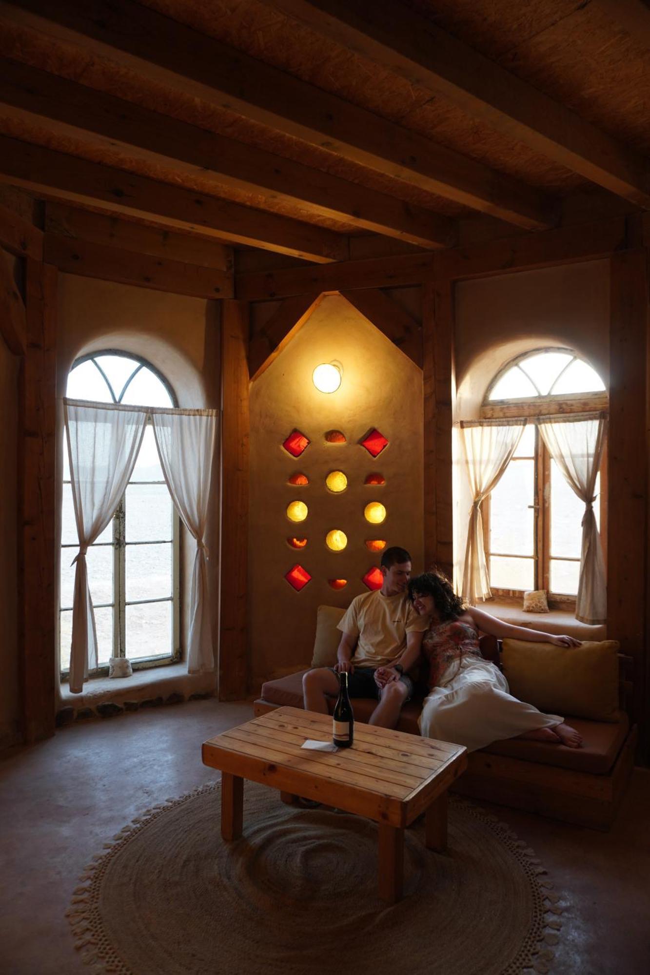 Desert Days Mud Cabin'S Resort Tzukim Dış mekan fotoğraf
