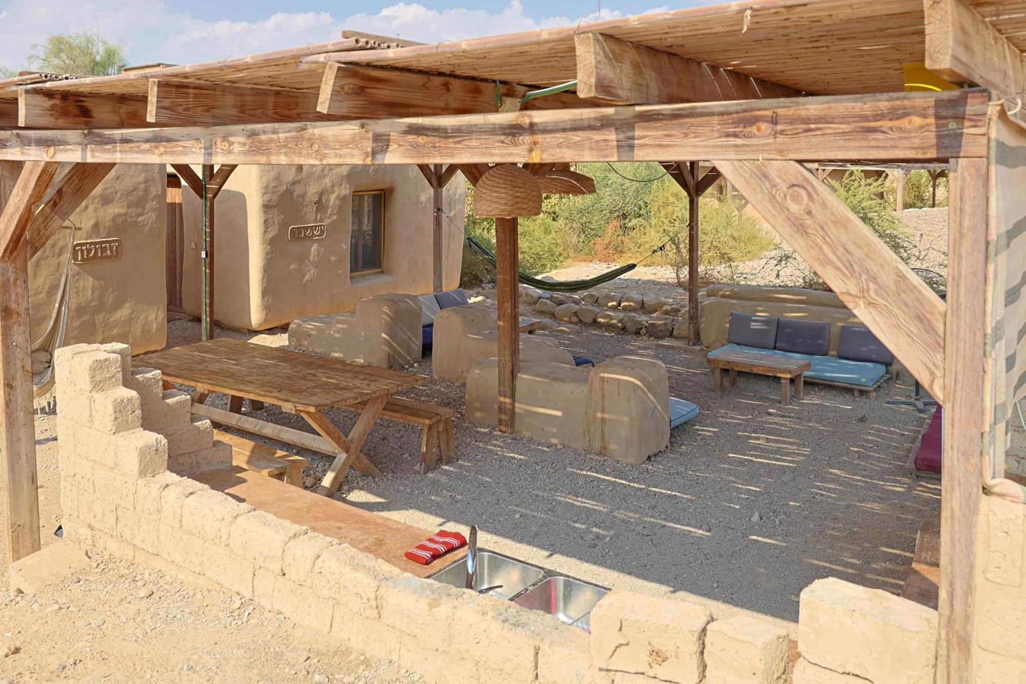 Desert Days Mud Cabin'S Resort Tzukim Dış mekan fotoğraf